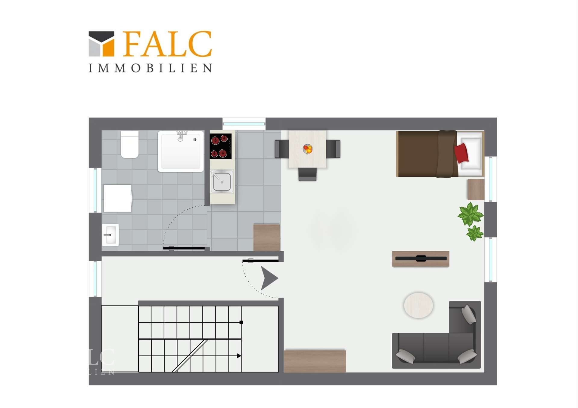 Planung 1. OG Appartment